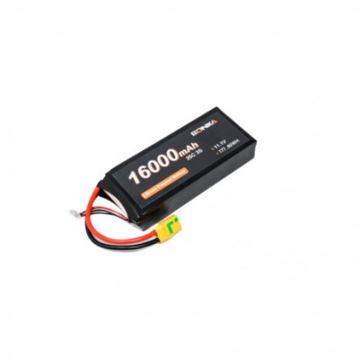Bonka 11.1V 16000mAh 25C 3S Lithium Polymer Battery Pack Bonka 11.1V 16000mAh 25C 3S Lithium Polymer Battery Pack