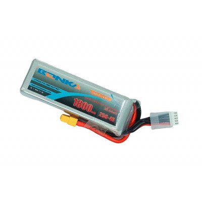 Bonka 14.8V 1800mAh 25C 4S 1P Lipo Battery