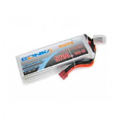 Bonka 14.8V 5200mAh 35C 4S Lithium Polymer Battery Pack