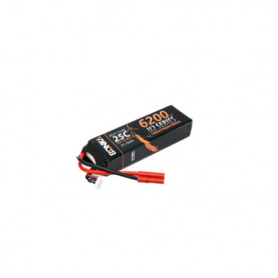 Bonka 14.8V 6200mAh 25C 4S Lithium Polymer Battery Pack Bonka 14.8V 6200mAh 25C 4S Lithium Polymer Battery Pack