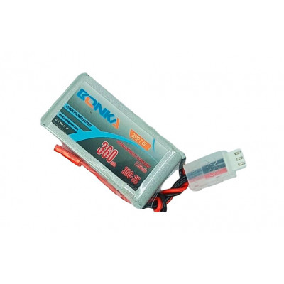 Bonka 7.4V 360mAh 35C 2S 1P Lipo Battery
