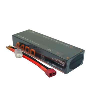 Bonka 7.4V 4400mAh 50C 2S RC Car LiPo Battery