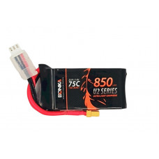 Bonka 7.4V 850mAh 75C 2S GR Ultra Light U2 Series Lipo Battery