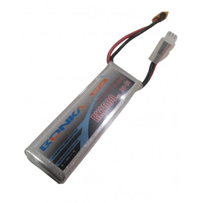 Bonka 7.4V Receiver (RX) 2500mAh 3C 2S 1P Lipo Battery Bonka 7.4V Receiver (RX) 2500mAh 3C 2S 1P Lipo Battery