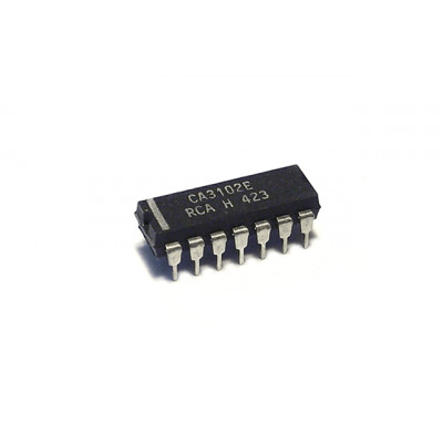 CA3102E Dual High Frequency Differential Amplifier IC DIP-14 Package