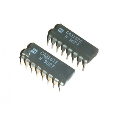 CA3161 IC + CA3162 IC Pair A/D Converter for 3 Digit Display DIP-16 Package