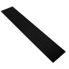 Carbon Fibre 3K Sheet 500mm x 100mm x 1mm