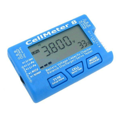 Cellmeter 8 Multi-Functional Digital Power Servo Tester Cellmeter 8 Multi-Functional Digital Power Servo Tester