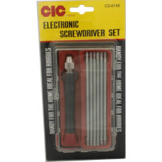 CIC CS-6149 Multipurpose Electronic Combination Screwdriver Set