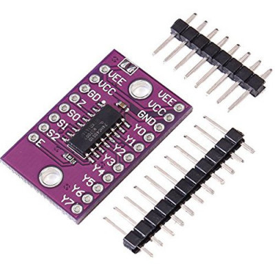 CJMCU-4051 74HC4051 8 Channel Analog Multiplexer/Demultiplexer Breakout Board for Arduino