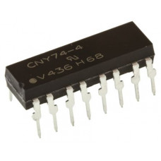CNY74-4 IC - 4-Channel Optocoupler with Phototransistor IC