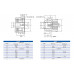 Coaxial Connector Male N Type 180 Degree Crimp Type For Cable