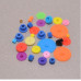 Colorful Plastic Motor Gear Assorted Kit - 55 Pieces Pack