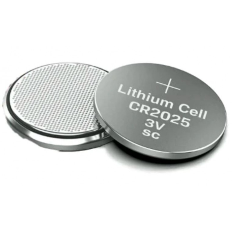 CR2025 3V Lithium Coin Cell Battery