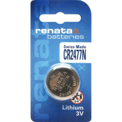 Renata CR2477N (Original) 3V 950mAh Lithium Coin Cell Battery