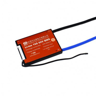 DALY Li-Ion 16S 60V 40A Battery Management System