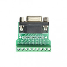 DB9 Female Screw Terminal to RS232 RS485 Conversion Board