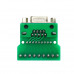 DB9 Female Screw Terminal to RS232 RS485 Conversion Board