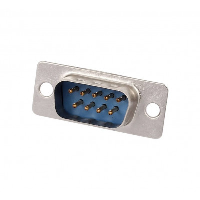DB9 Male Welded Connector - 9 Pin