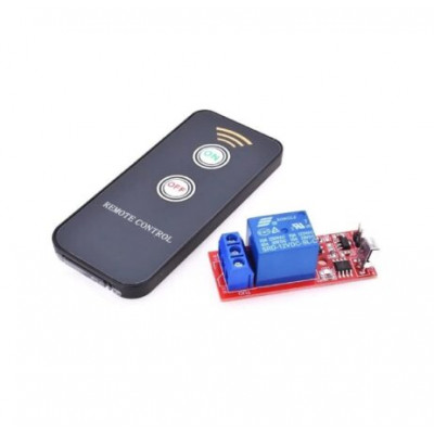 DC 12V 1 Channel Relay Module Infrared IR Remote Switch Control