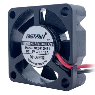 DC 12V 3010 Cooling Fan - 30X30X10 mm Size