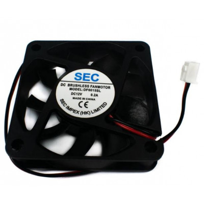 DC 12V 6015 Cooling Fan - 60X60X15 mm Size