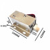 DC 12V Solenoid Electromagnetic Cabinet Door Lock