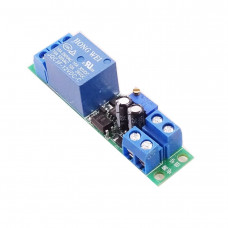 DC 12V Switch Delay-Relay Module with Adjustable Delay Time 0-25 Second Signal Triggering Switch Module