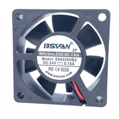 DC 24V 6020 Cooling Fan - 60X60X20 mm Size