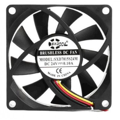 DC 24V 7015 Cooling Fan - 70X70X15 mm Size