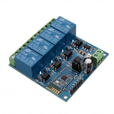 DC 5V 4 Channel Bluetooth Wireless Control Relay Module DC 5V 4 Channel Bluetooth Wireless Control Relay Module