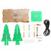 DC 5V Operated Colorful Christmas LED Tree DIY kit with Acrylic Case DC 5V Operated Colorful Christmas LED Tree DIY kit with Acrylic Case