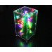 DC 5V Operated Colorful Christmas LED Tree DIY kit with Acrylic Case DC 5V Operated Colorful Christmas LED Tree DIY kit with Acrylic Case