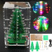DC 5V Operated Colorful Christmas LED Tree DIY kit with Acrylic Case DC 5V Operated Colorful Christmas LED Tree DIY kit with Acrylic Case