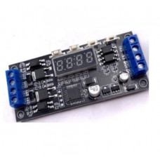 DC12V 24V Dual MOSFET LED Digital Time Delay Relay Trigger Cycle Timer Delay Switch Circuit Board DC7-30V