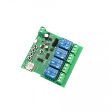 DC 5-32V 4 Channel WiFi RF Switch Module Intelligent Timing Switch Remote Control