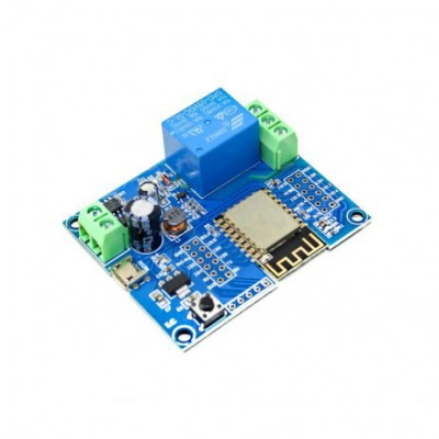 DC5-80V ESP8266 Wireless WIFI Relay Module 1 Channel ESP- 12F Wifi Development Board Power Supply for Arduino