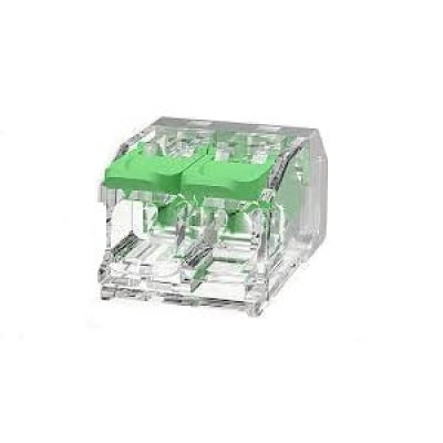 Degson Transparent 2 Pole Spring Terminal Block, 32A 450V Degson Transparent 2 Pole Spring Terminal Block, 32A 450V