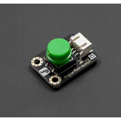 DFRobot Gravity: Digital Push Button (Green)