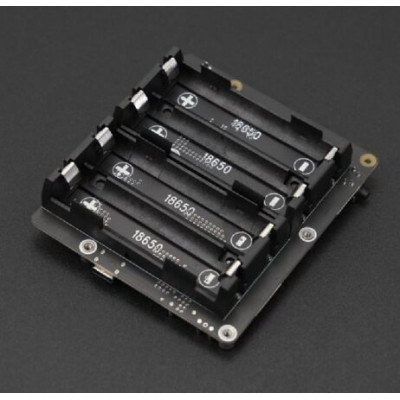 DFRobot Raspberry Pi 5 18650 Battery UPS HAT (5.1V 5A)