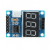 Digital Display for HC-SR04 Ultrasonic Distance Sensor Module