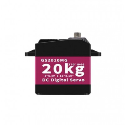 Digital Waterproof 20KG 270 Degree DC Servo