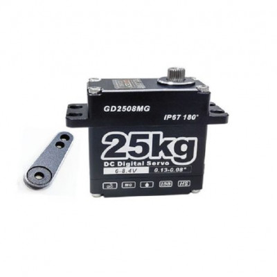 Digital Waterproof 25KG 270 Degree DC Servo