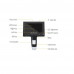 DM4 1000x 2.0MP USB Digital Electronic Microscope 4.3LCD Display for PCB Motherboard Repaire Plastic Stent