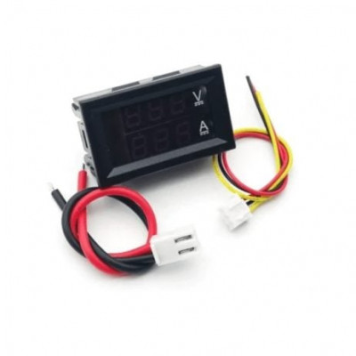 Dual Led 0.28 Display for DC0-100V 100A Voltage and Current Test Digital Instrument, Digital Meter Panel Amplifier Red Red 100A Dual Led 0.28 Display for DC0-100V 100A Voltage and Current Test Digital Instrument, Digital Meter Panel Amplifier Red Red 100A