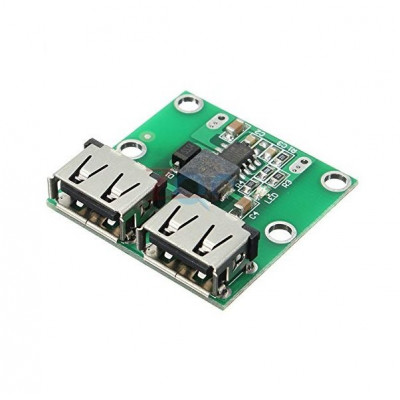 Dual USB Output 9V-12V-24V to 5V 3A DC-DC Car Charging Voltage - Stabilizer Module