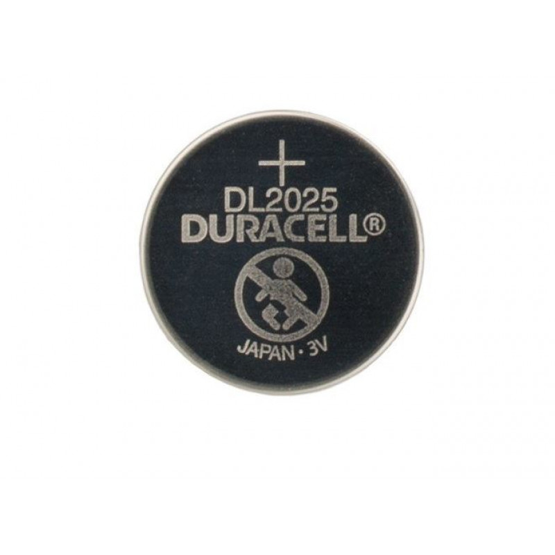 PILA BOTON LITIO CR2025 3V DURACELL -2 UND