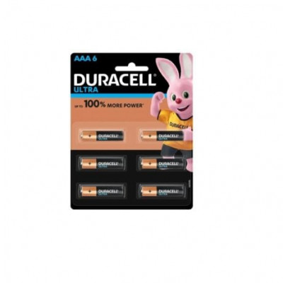 Duracell Ultra Alkaline Batteries AAA (Pack of 6) Duracell Ultra Alkaline Batteries AAA (Pack of 6)