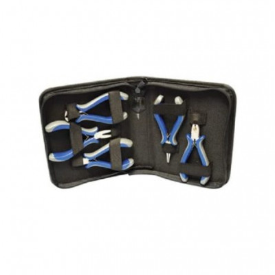 DURATOOL D001225 Piece Mini Plier Set with Ergonomic Handles DURATOOL D001225 Piece Mini Plier Set with Ergonomic Handles