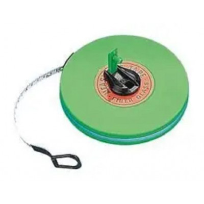 DURATOOL Tape Measure, Manual, Fibreglass, 13mm x 30m